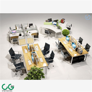 Modern screen card position office desk chair 3d model